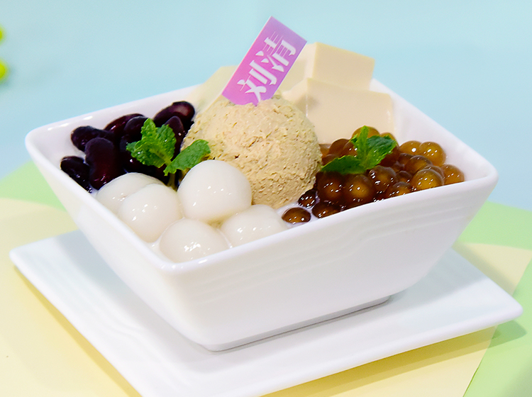 白玉奶茶冻