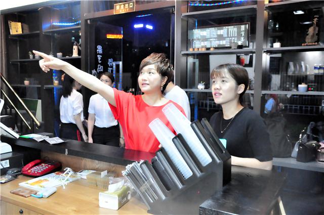 刘清学员伍同学成功开店案例饮品店