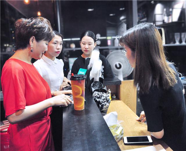 刘清学员伍同学成功开店案例饮品店