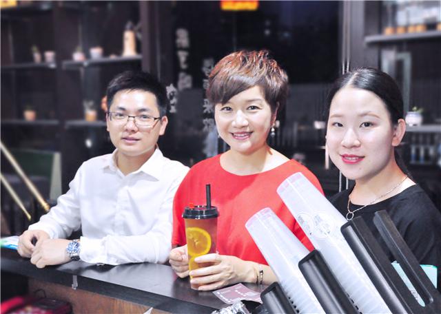刘清学员伍同学成功开店案例饮品店